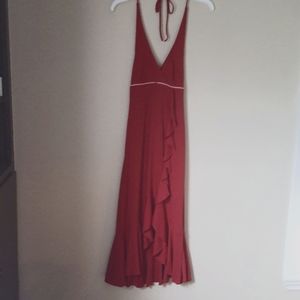 New City Triangles junior party dress red sz S